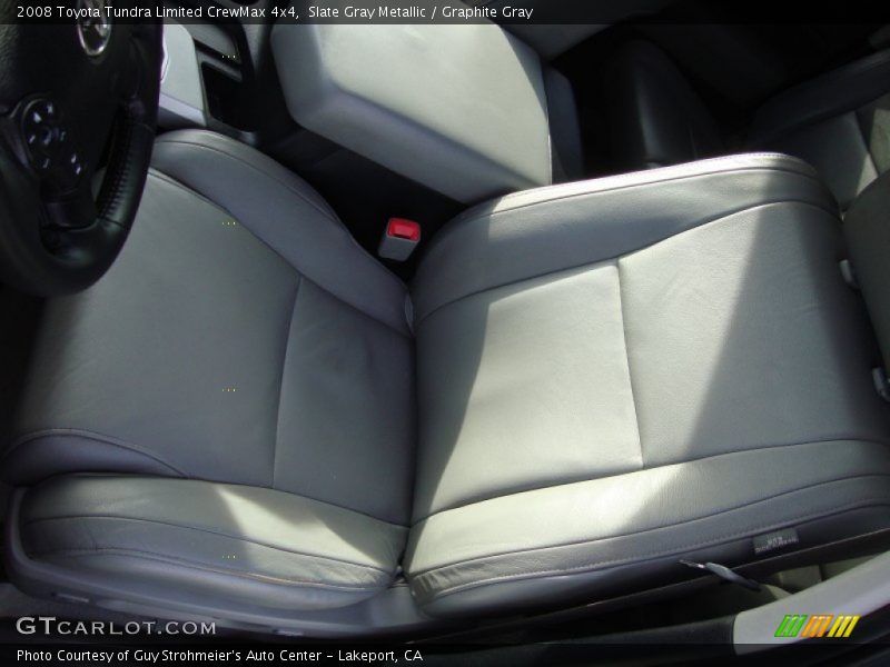 Slate Gray Metallic / Graphite Gray 2008 Toyota Tundra Limited CrewMax 4x4