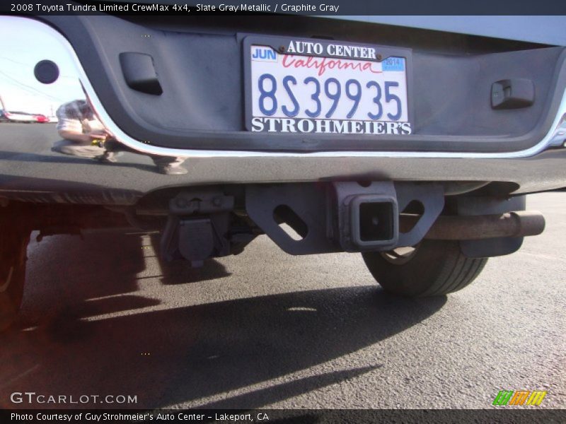 Slate Gray Metallic / Graphite Gray 2008 Toyota Tundra Limited CrewMax 4x4