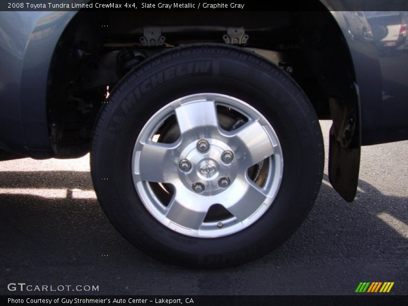Slate Gray Metallic / Graphite Gray 2008 Toyota Tundra Limited CrewMax 4x4