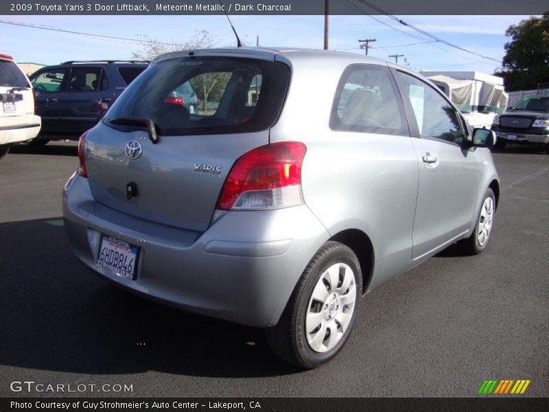 Meteorite Metallic / Dark Charcoal 2009 Toyota Yaris 3 Door Liftback
