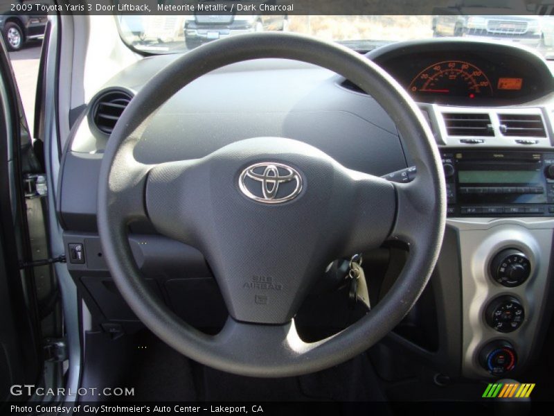 Meteorite Metallic / Dark Charcoal 2009 Toyota Yaris 3 Door Liftback