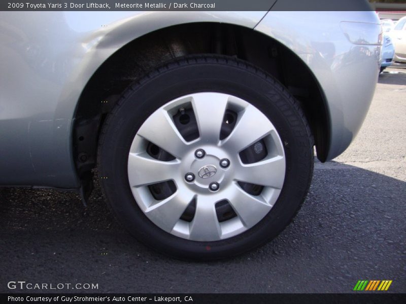 Meteorite Metallic / Dark Charcoal 2009 Toyota Yaris 3 Door Liftback