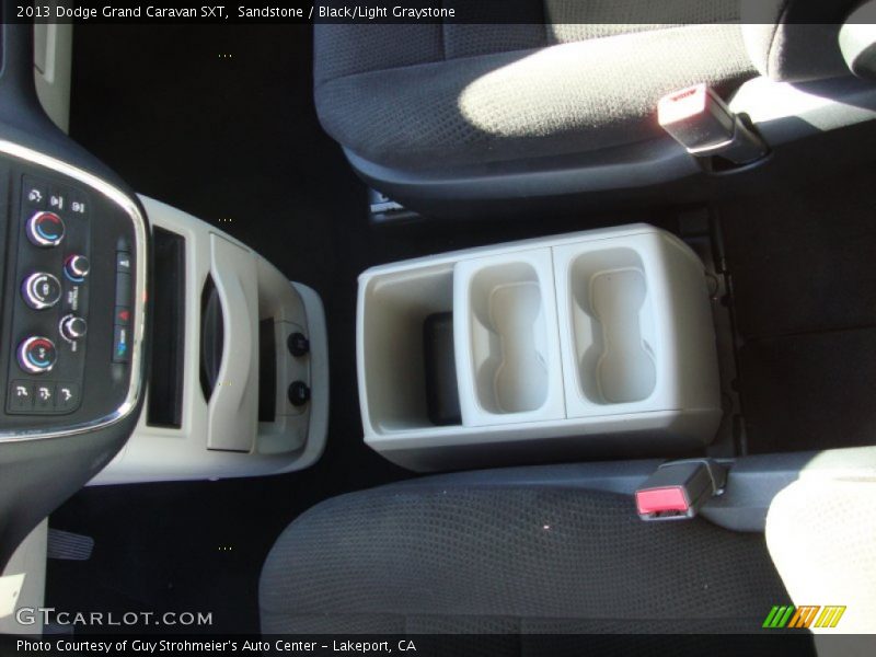 Sandstone / Black/Light Graystone 2013 Dodge Grand Caravan SXT