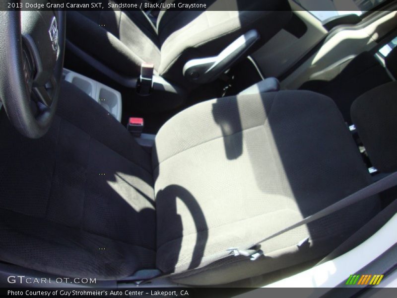 Sandstone / Black/Light Graystone 2013 Dodge Grand Caravan SXT