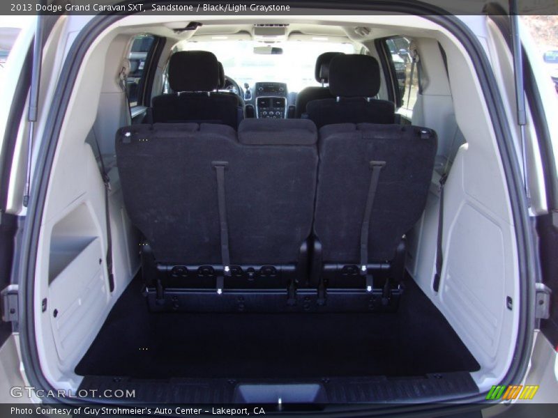 Sandstone / Black/Light Graystone 2013 Dodge Grand Caravan SXT