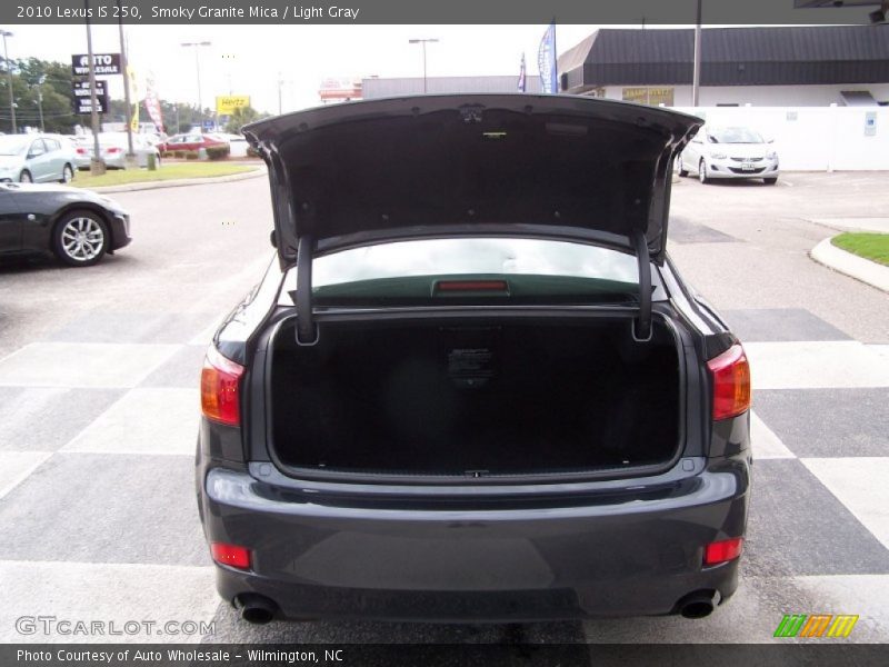 Smoky Granite Mica / Light Gray 2010 Lexus IS 250