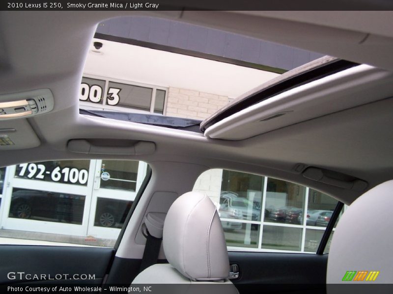 Smoky Granite Mica / Light Gray 2010 Lexus IS 250