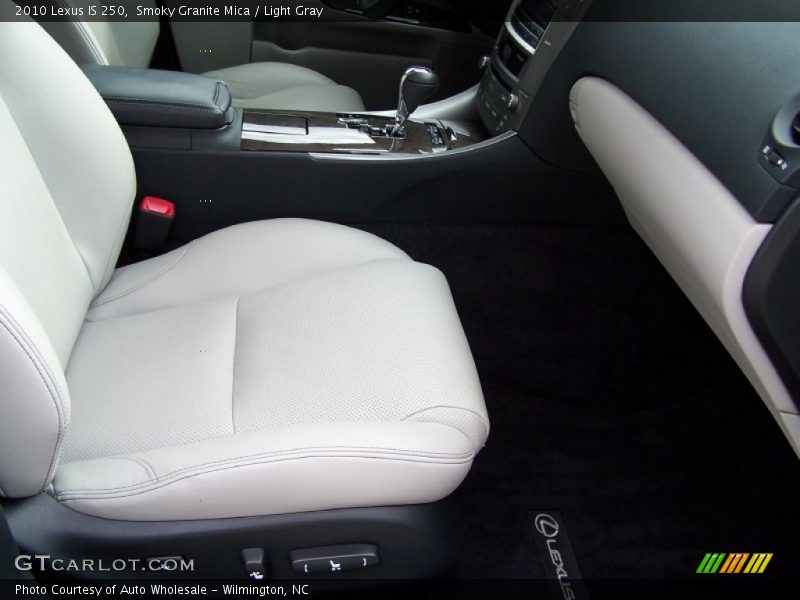 Smoky Granite Mica / Light Gray 2010 Lexus IS 250