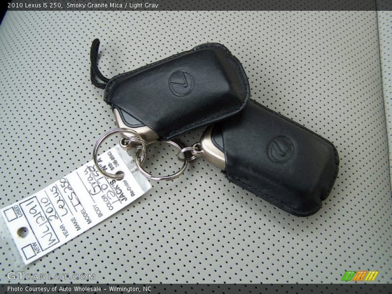 Smoky Granite Mica / Light Gray 2010 Lexus IS 250