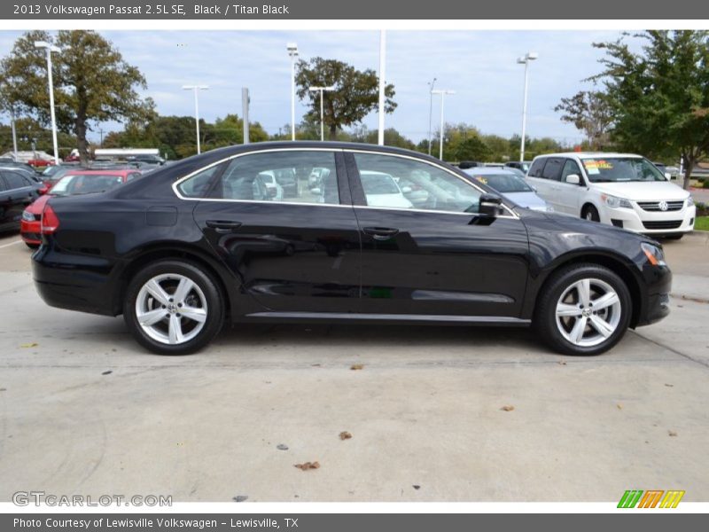 Black / Titan Black 2013 Volkswagen Passat 2.5L SE