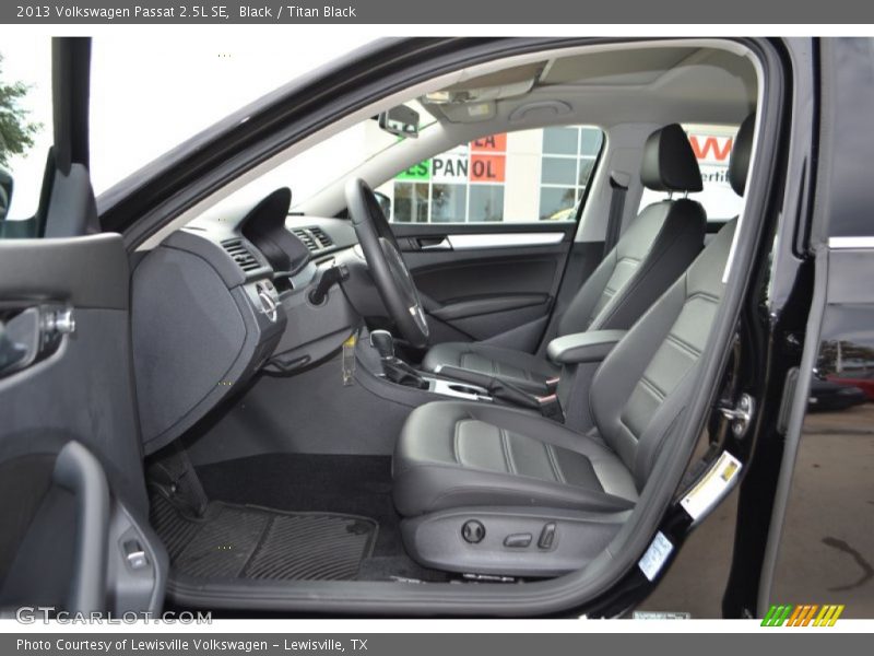 Black / Titan Black 2013 Volkswagen Passat 2.5L SE