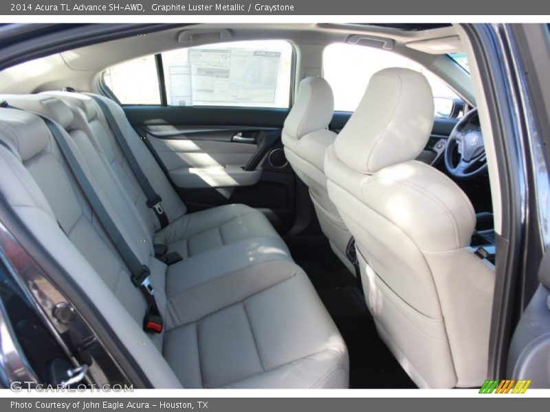 Graphite Luster Metallic / Graystone 2014 Acura TL Advance SH-AWD
