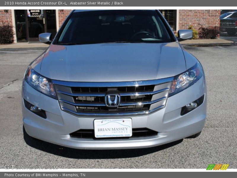 Alabaster Silver Metallic / Black 2010 Honda Accord Crosstour EX-L
