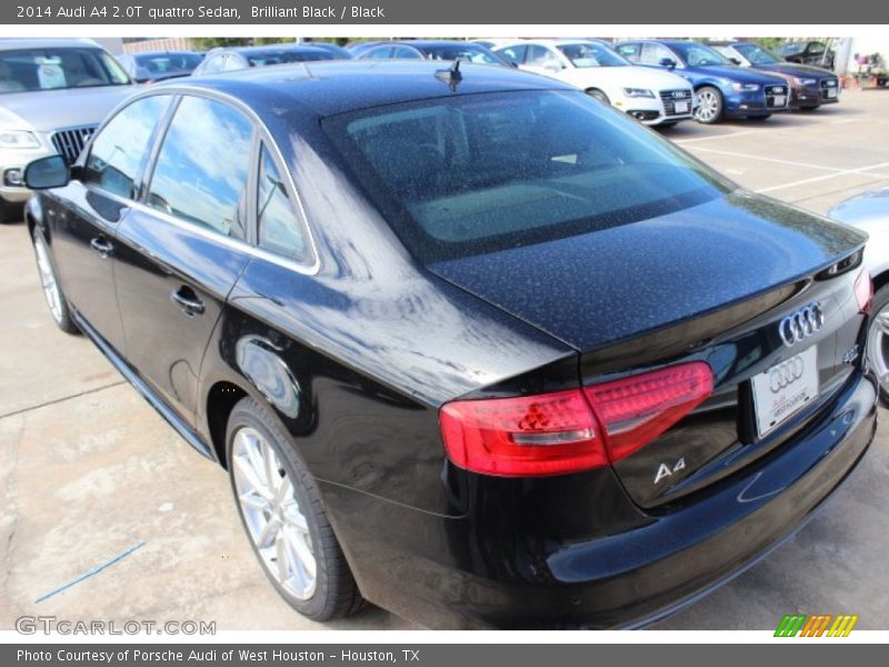 Brilliant Black / Black 2014 Audi A4 2.0T quattro Sedan