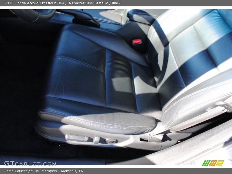 Alabaster Silver Metallic / Black 2010 Honda Accord Crosstour EX-L