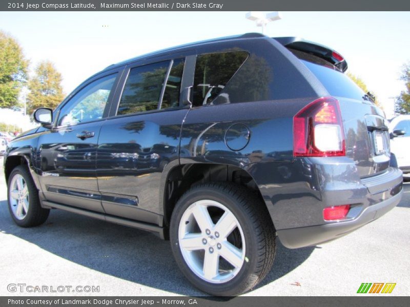 Maximum Steel Metallic / Dark Slate Gray 2014 Jeep Compass Latitude