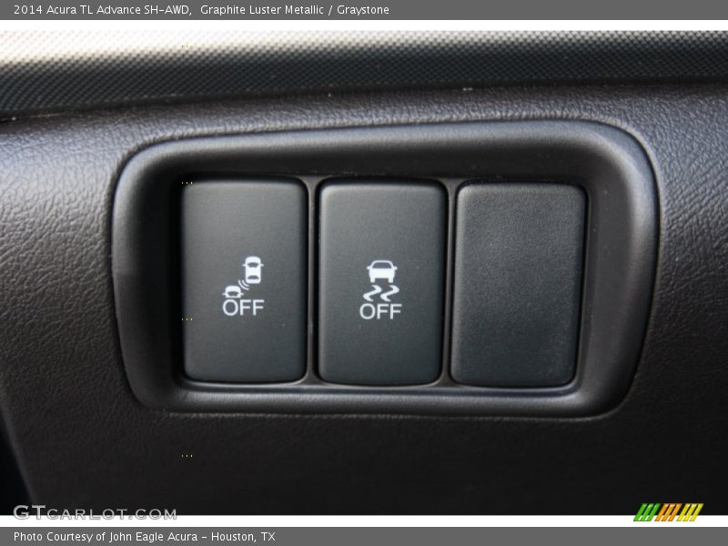 Graphite Luster Metallic / Graystone 2014 Acura TL Advance SH-AWD