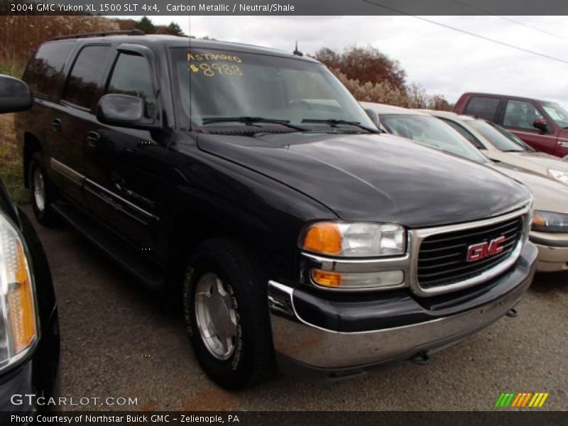 Carbon Metallic / Neutral/Shale 2004 GMC Yukon XL 1500 SLT 4x4