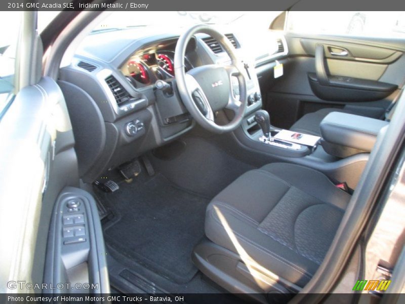 Iridium Metallic / Ebony 2014 GMC Acadia SLE