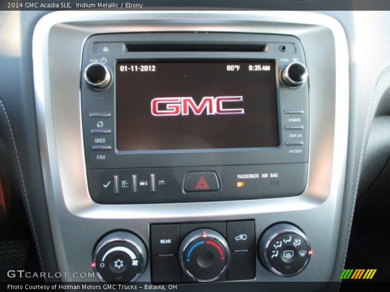 Iridium Metallic / Ebony 2014 GMC Acadia SLE