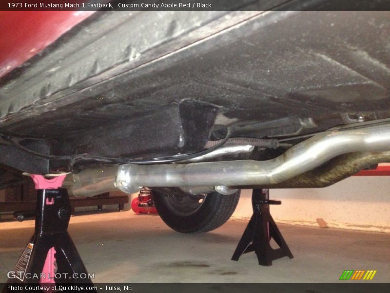 Undercarriage of 1973 Mustang Mach 1 Fastback