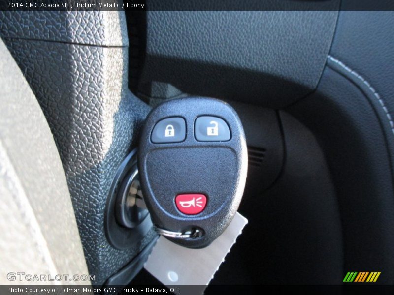 Iridium Metallic / Ebony 2014 GMC Acadia SLE
