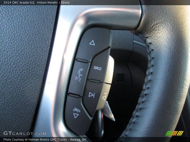 Iridium Metallic / Ebony 2014 GMC Acadia SLE