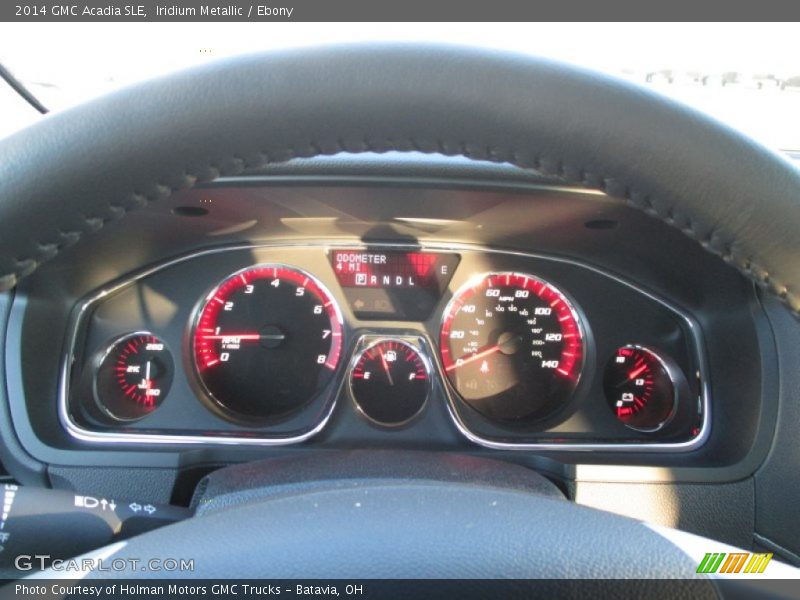 Iridium Metallic / Ebony 2014 GMC Acadia SLE
