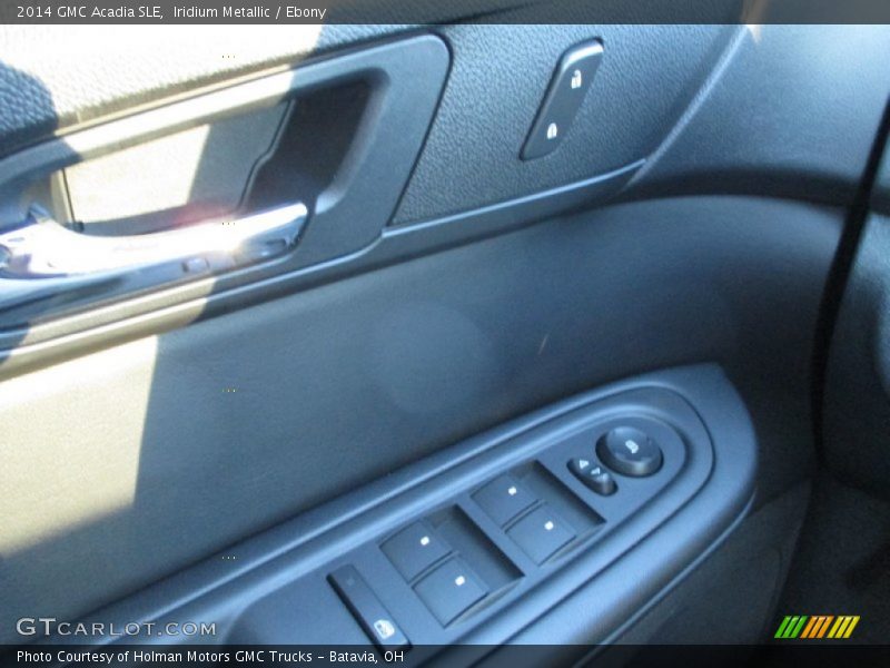 Iridium Metallic / Ebony 2014 GMC Acadia SLE