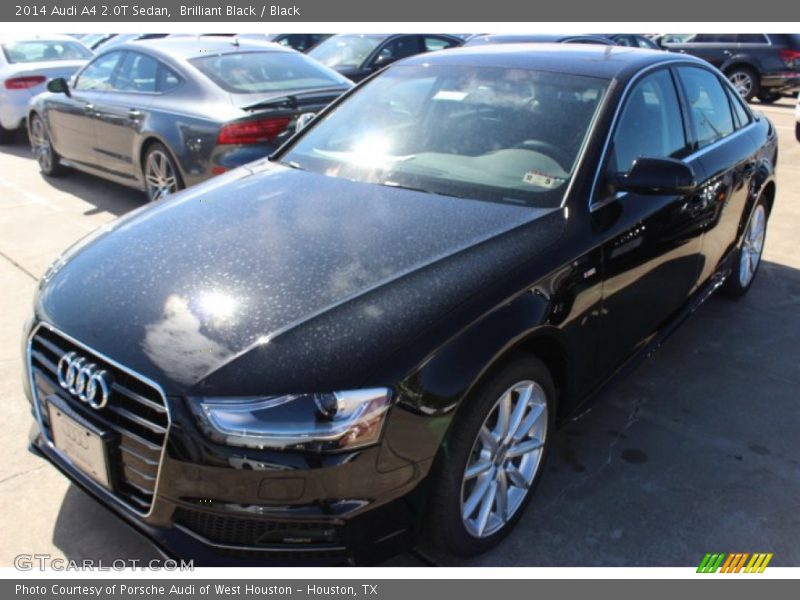 Brilliant Black / Black 2014 Audi A4 2.0T Sedan