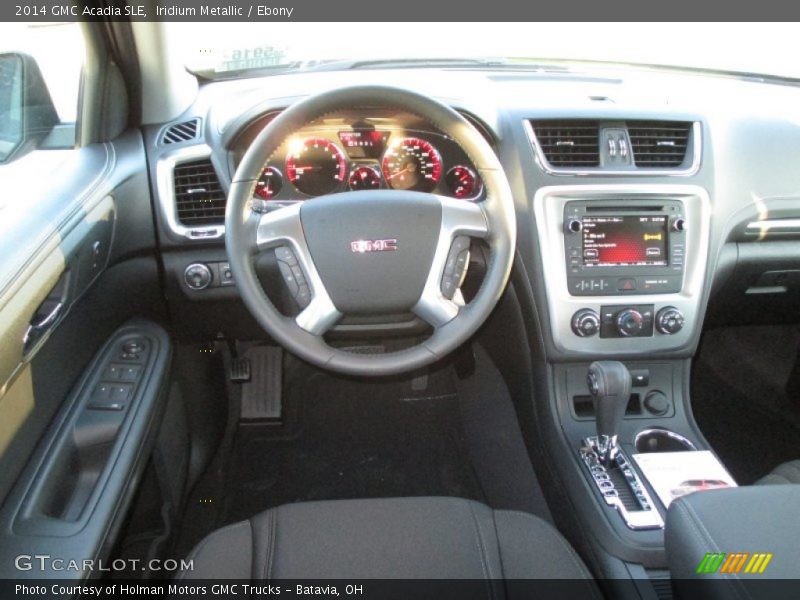 Iridium Metallic / Ebony 2014 GMC Acadia SLE