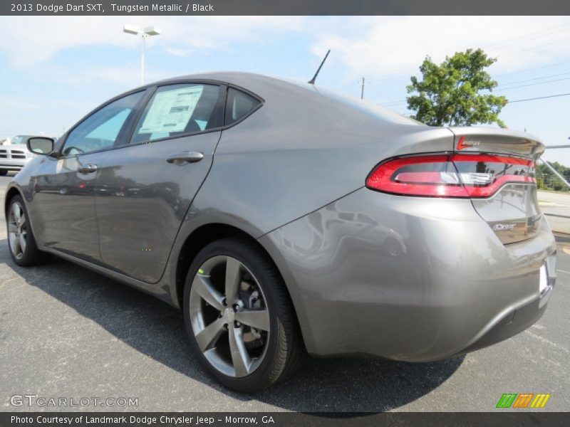 Tungsten Metallic / Black 2013 Dodge Dart SXT