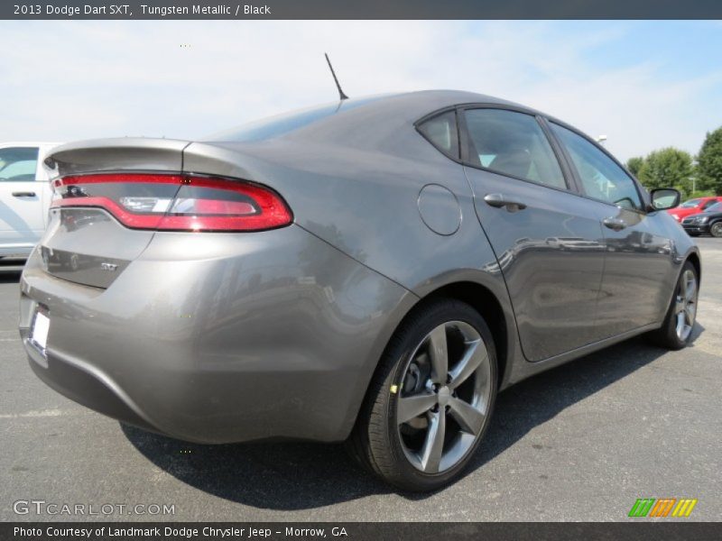 Tungsten Metallic / Black 2013 Dodge Dart SXT