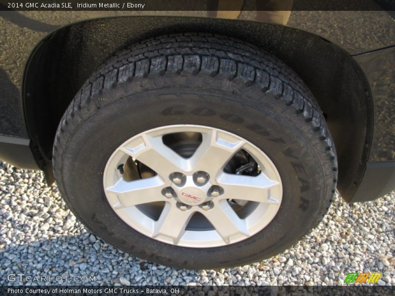 Iridium Metallic / Ebony 2014 GMC Acadia SLE