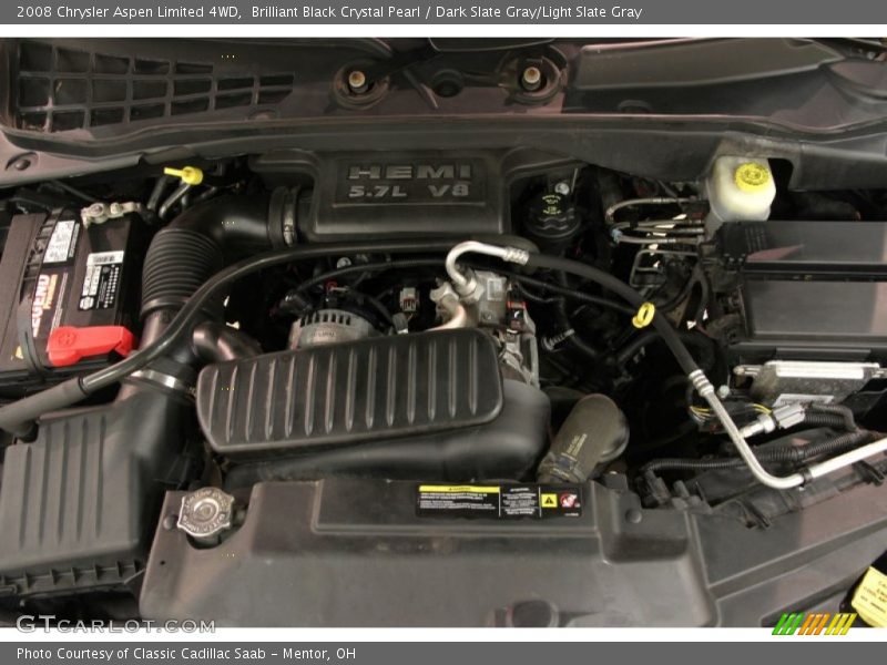  2008 Aspen Limited 4WD Engine - 5.7 Liter MDS Hemi V8