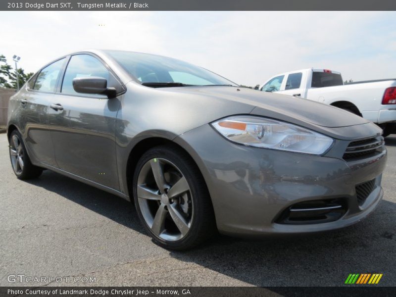Tungsten Metallic / Black 2013 Dodge Dart SXT