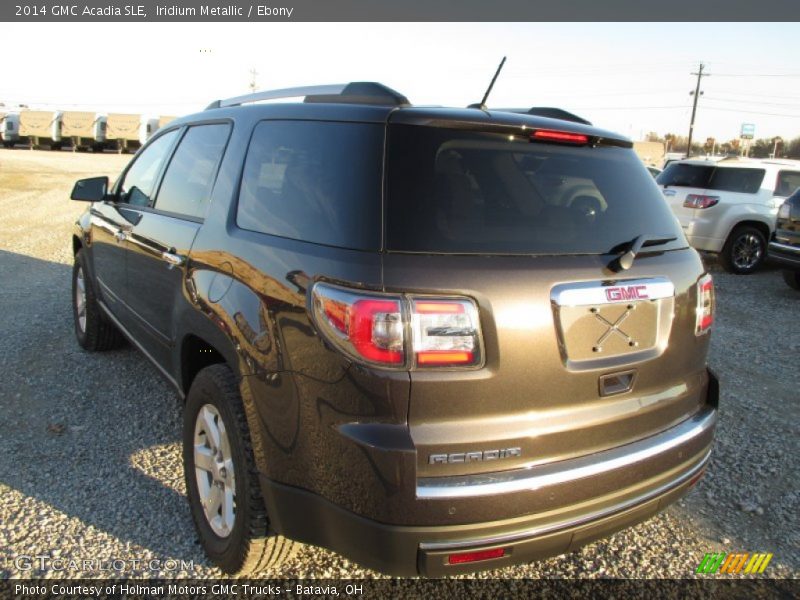 Iridium Metallic / Ebony 2014 GMC Acadia SLE