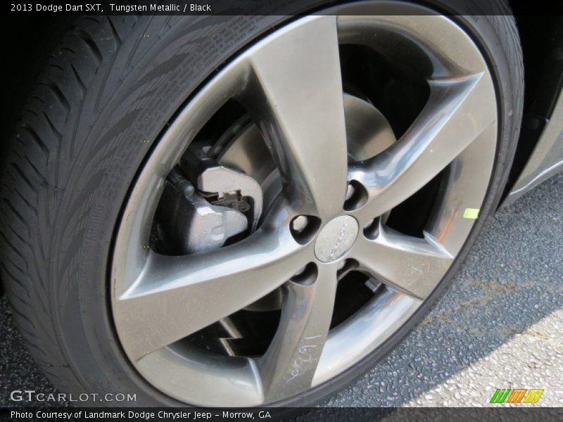 Tungsten Metallic / Black 2013 Dodge Dart SXT