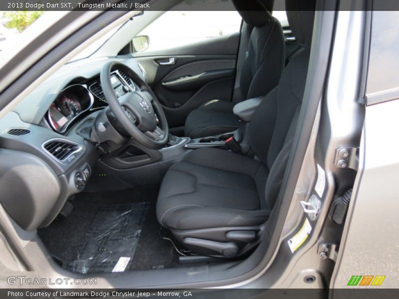 Tungsten Metallic / Black 2013 Dodge Dart SXT