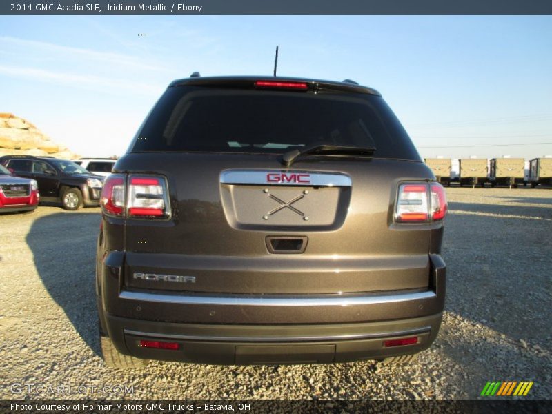 Iridium Metallic / Ebony 2014 GMC Acadia SLE