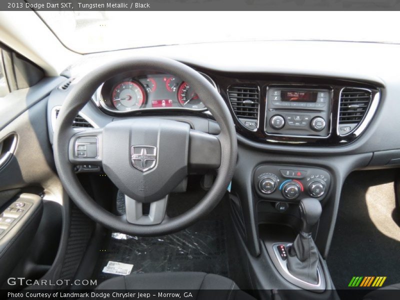 Tungsten Metallic / Black 2013 Dodge Dart SXT