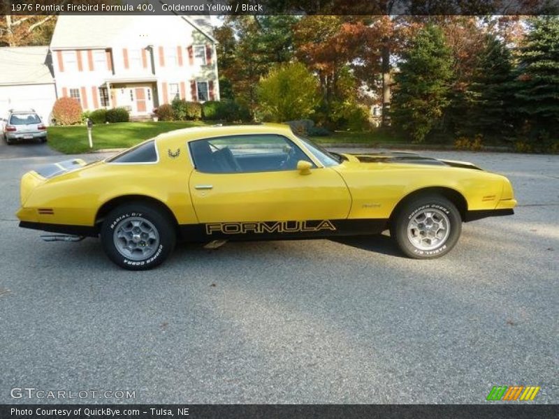  1976 Firebird Formula 400 Goldenrod Yellow