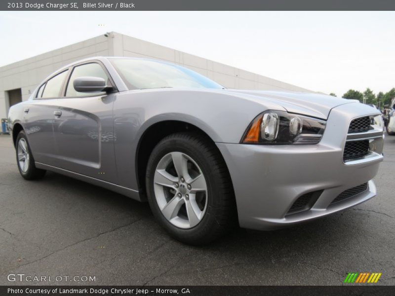 Billet Silver / Black 2013 Dodge Charger SE