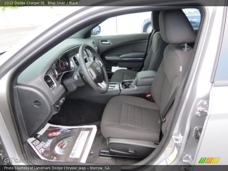 Billet Silver / Black 2013 Dodge Charger SE