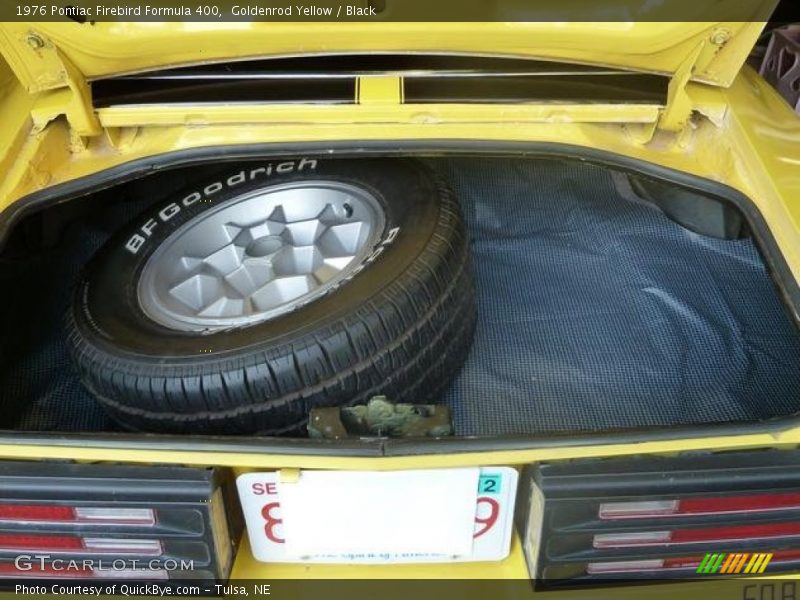  1976 Firebird Formula 400 Trunk