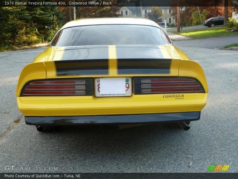  1976 Firebird Formula 400 Goldenrod Yellow