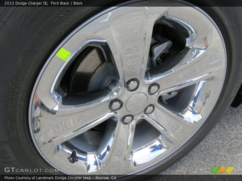 Pitch Black / Black 2013 Dodge Charger SE