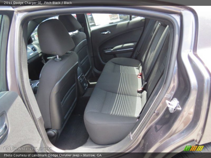 Pitch Black / Black 2013 Dodge Charger SE