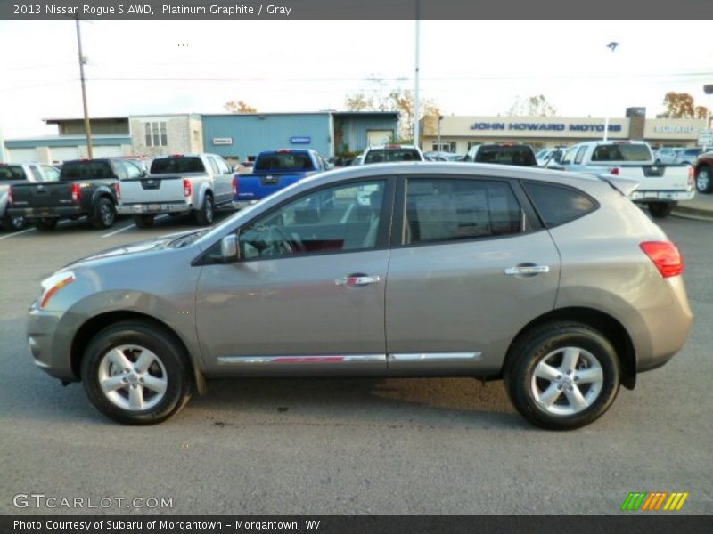 Platinum Graphite / Gray 2013 Nissan Rogue S AWD