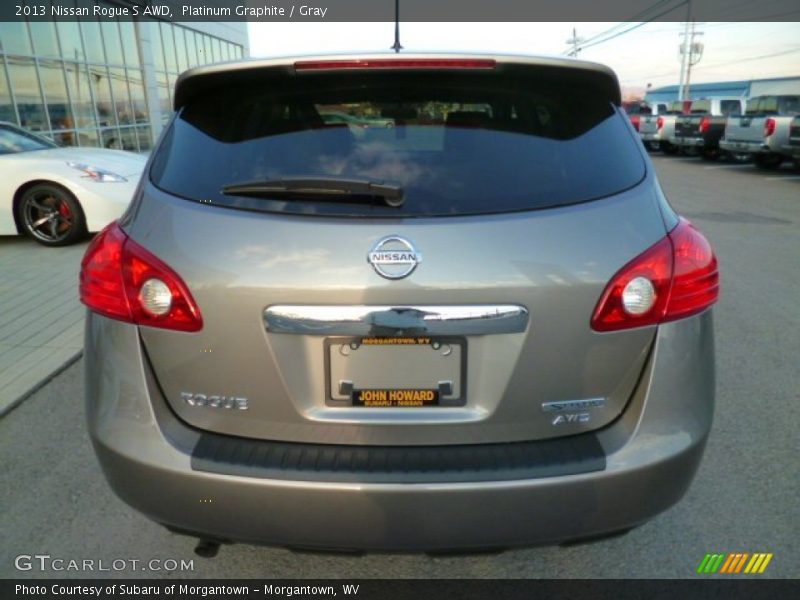 Platinum Graphite / Gray 2013 Nissan Rogue S AWD